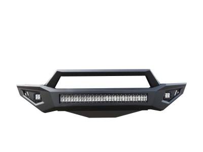 Black Horse Off Road - Armour II Heavy Duty Front Bumper Kit-Matte Black-2014-2021 Toyota Tundra|Black Horse Off Road - Image 5