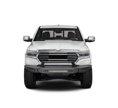 Black Horse Off Road - Armour II Heavy Duty Modular Front Bumper Kit-Matte Black-2019-2024 Ram 1500|Black Horse Off Road - Image 5