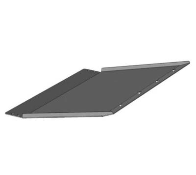 Black Horse Off Road - Armour II Heavy Duty Front Bumper Skid Plate Only-Matte Black-2010-2018 Dodge Ram 2500/3500|Black Horse Off Road - Image 4