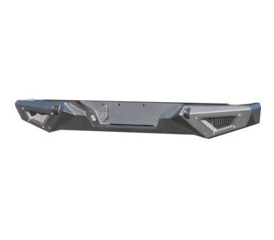Black Horse Off Road - Armour Heavy Duty Rear Bumper-Matte Black-2020-2026 Jeep Gladiator|Black Horse Off Road - Image 8