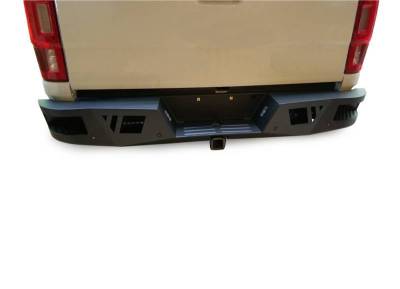 Black Horse Off Road - Armour Heavy Duty Rear Bumper-Matte Black-2019-2023 Ford Ranger|Black Horse Off Road - Image 7