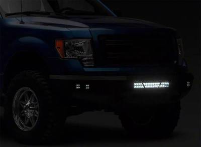 Black Horse Off Road - Armour Heavy Duty Front Bumper Kit-Satin Black-2017-2022 Ford F-250 Super Duty/F-350 Super Duty|Black Horse Off Road - Image 5