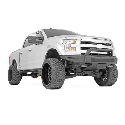 Black Horse Off Road - Armour II Heavy Duty Modular Front Bumper-Matte Black-2015-2017 Ford F-150|Black Horse Off Road - Image 15