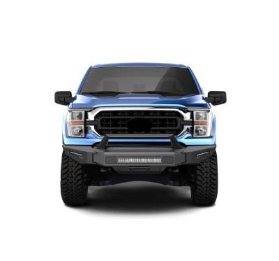 Black Horse Off Road - Armour II Heavy Duty Modular Front Bumper Kit-Matte Black-2021-2023 Ford F-150|Black Horse Off Road - Image 7