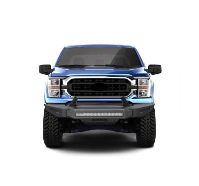 Black Horse Off Road - Armour II Heavy Duty Modular Front Bumper Kit-Matte Black-2021-2023 Ford F-150|Black Horse Off Road - Image 7