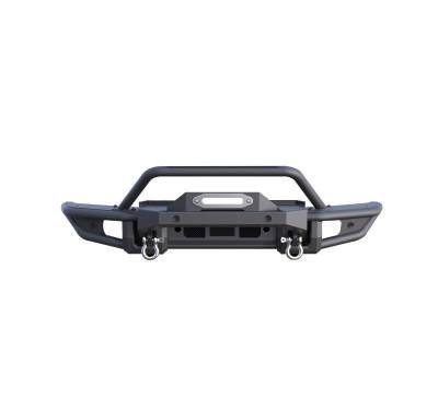 Black Horse Off Road - Armour Tubular Heavy Duty Front Bumper-Matte Black-2021-2026 Ford Bronco|Black Horse Off Road - Image 10