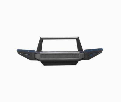Black Horse Off Road - Armour II Heavy Duty Modular Front Bumper-Matte Black-2016-2023 Toyota Tacoma|Black Horse Off Road - Image 14