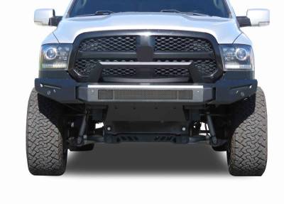 Black Horse Off Road - Armour II Heavy Duty Modular Front Bumper-Matte Black-2013-2018 Ram 1500/2019-2022 Ram 1500 Classic|Black Horse Off Road - Image 3