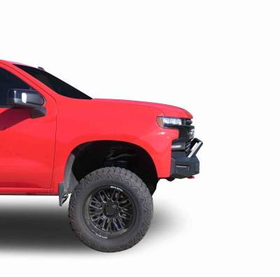 Black Horse Off Road - Armour II Heavy Duty Modular Front Bumper-Matte Black-2019-2021 Chevrolet Silverado 1500|Black Horse Off Road - Image 9