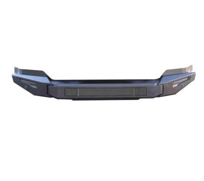 Black Horse Off Road - Armour II Heavy Duty Modular Front Bumper-Bumper Only-Matte Black-2016-2018 Chevrolet Silverado 1500/2019-2019 Chevrolet Silverado 1500 LD|Black Horse Off Road - Image 6