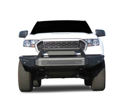 Black Horse Off Road - Armour II Heavy Duty Modular Front Bumper-Matte Black-2019-2023 Ford Ranger|Black Horse Off Road - Image 11
