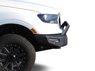 Black Horse Off Road - Armour II Heavy Duty Modular Front Bumper-Matte Black-2019-2023 Ford Ranger|Black Horse Off Road - Image 17