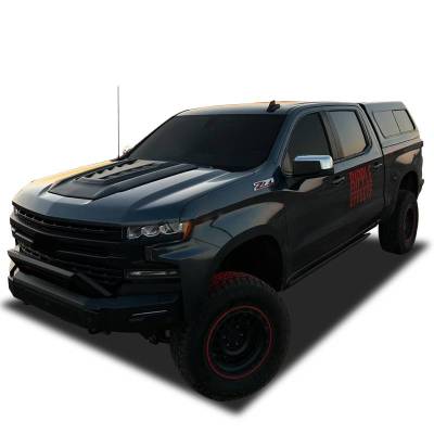 Black Horse Off Road - Armour II Heavy Duty Modular Front Bumper-Matte Black-2022-2026 Chevrolet Silverado 1500|Black Horse Off Road - Image 9