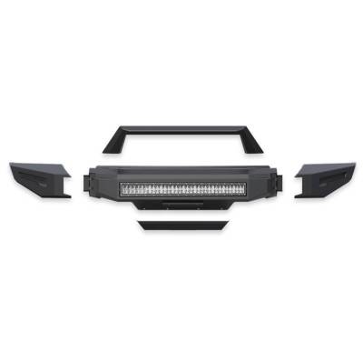Black Horse Off Road - Armour II Heavy Duty Modular Front Bumper Kit-Matte Black-2018-2020 Ford F-150 |Black Horse Off Road - Image 7