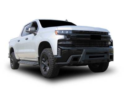 Black Horse Off Road - Armour III Light Duty Front Bumper-Textured Black-2019-2021 Chevrolet Silverado 1500/2022 Chevrolet Silverado 1500 LTD|Black Horse Off Road - Image 12