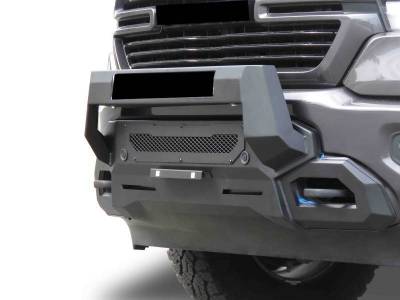 Black Horse Off Road - Armour III Light Duty Front Bumper-Textured Black-2019-2024 Ram 1500|Black Horse Off Road - Image 12