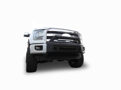 Black Horse Off Road - Armour III Light Duty Front Bumper-Textured Black-2015-2017 Ford F-150|Black Horse Off Road - Image 8