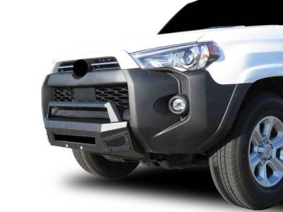 Black Horse Off Road - Armour III Light Duty Front Bumper-Textured Black-2014-2024 Toyota 4Runner|Black Horse Off Road - Image 8
