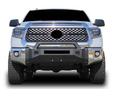 Black Horse Off Road - Armour III Light Duty Front Bumper-Textured Black-2014-2021 Toyota Tundra|Black Horse Off Road - Image 2