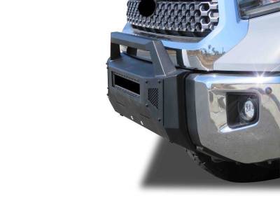 Black Horse Off Road - Armour III Light Duty Front Bumper-Textured Black-2014-2021 Toyota Tundra|Black Horse Off Road - Image 6