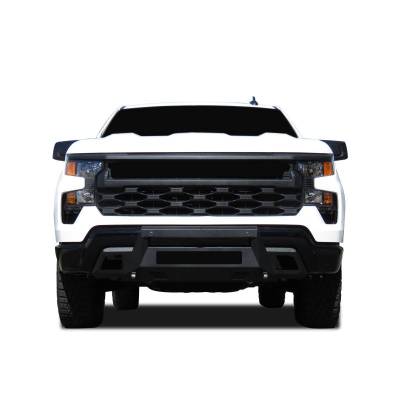 Black Horse Off Road - Armour III Light Duty Front Bumper-Textured Black-2022-2026 Chevrolet Silverado 1500|Black Horse Off Road - Image 11