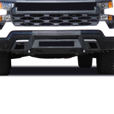 Black Horse Off Road - Armour III Light Duty Front Bumper-Textured Black-2022-2026 Chevrolet Silverado 1500|Black Horse Off Road - Image 25