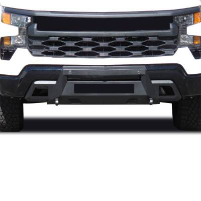 Black Horse Off Road - Armour III Light Duty Front Bumper-Textured Black-2022-2026 Chevrolet Silverado 1500|Black Horse Off Road - Image 28
