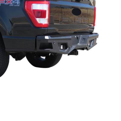 Black Horse Off Road - Armour Heavy Duty Rear Bumper-Textured Black-2021-2026 Ford F-150/2022-2026 Ford F-150 Lightning|Black Horse Off Road - Image 7