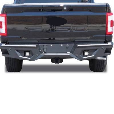 Black Horse Off Road - Armour Heavy Duty Rear Bumper-Textured Black-2021-2026 Ford F-150/2022-2026 Ford F-150 Lightning|Black Horse Off Road - Image 19