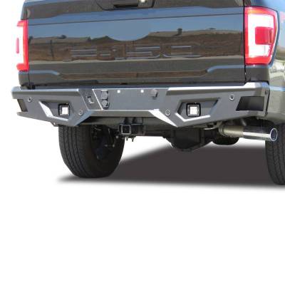 Black Horse Off Road - Armour Heavy Duty Rear Bumper-Textured Black-2021-2026 Ford F-150/2022-2026 Ford F-150 Lightning|Black Horse Off Road - Image 23