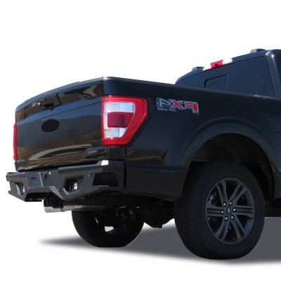 Black Horse Off Road - Armour Heavy Duty Rear Bumper-Textured Black-2021-2026 Ford F-150/2022-2026 Ford F-150 Lightning|Black Horse Off Road - Image 25