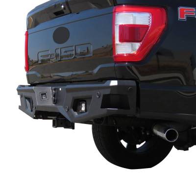 Black Horse Off Road - Armour Heavy Duty Rear Bumper-Textured Black-2021-2026 Ford F-150/2022-2026 Ford F-150 Lightning|Black Horse Off Road - Image 29