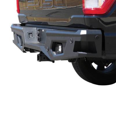 Black Horse Off Road - Armour Heavy Duty Rear Bumper-Textured Black-2021-2026 Ford F-150/2022-2026 Ford F-150 Lightning|Black Horse Off Road - Image 38