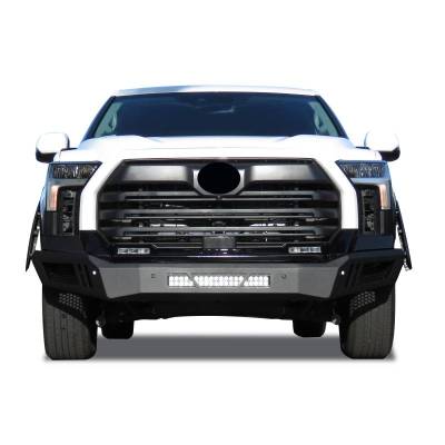 Black Horse Off Road - Armour Heavy Duty Front Bumper-Matte Black-2022-2026 Toyota Tundra|Black Horse Off Road - Image 4