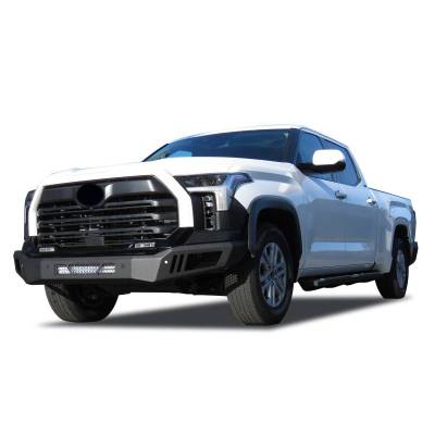 Black Horse Off Road - Armour Heavy Duty Front Bumper-Matte Black-2022-2026 Toyota Tundra|Black Horse Off Road - Image 2