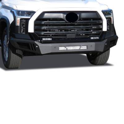 Black Horse Off Road - Armour Heavy Duty Front Bumper-Matte Black-2022-2026 Toyota Tundra|Black Horse Off Road - Image 10