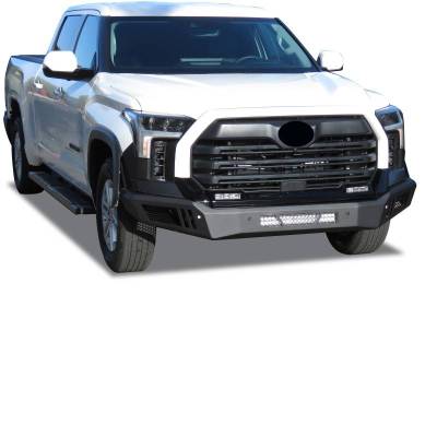 Black Horse Off Road - Armour Heavy Duty Front Bumper-Matte Black-2022-2026 Toyota Tundra|Black Horse Off Road - Image 6
