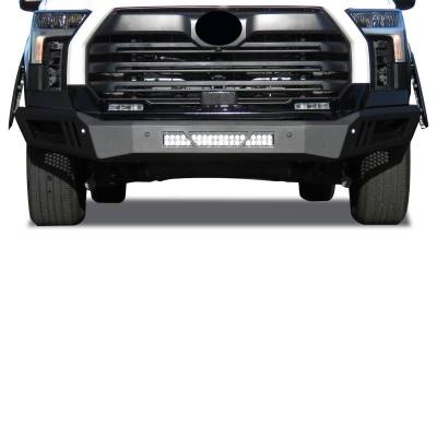 Black Horse Off Road - Armour Heavy Duty Front Bumper-Matte Black-2022-2026 Toyota Tundra|Black Horse Off Road - Image 8