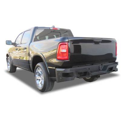 Black Horse Off Road - Armour Heavy Duty Rear Bumper-Matte Black-2025-2026 Ram 1500|Black Horse Off Road - Image 7