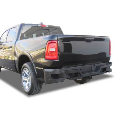 Black Horse Off Road - Armour Heavy Duty Rear Bumper-Matte Black-2025-2026 Ram 1500|Black Horse Off Road - Image 9