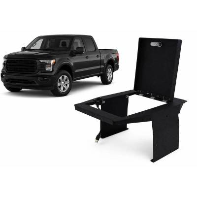Center Console Safe-Black-2022-2026 Ford F-150|Black Horse Off Road
