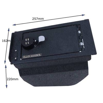 Black Horse Off Road - Center Console Safe-Black-2016-2022 Mercedes-Benz GLC Series|Black Horse Off Road - Image 14