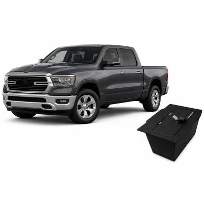 Center Console Safe-Black-2020-2026 Ram 1500/Ram 2500/Ram 3500|Black Horse Off Road