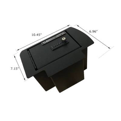 Black Horse Off Road - Center Console Safe-Black-2005-2015 Toyota Tacoma|Black Horse Off Road - Image 36