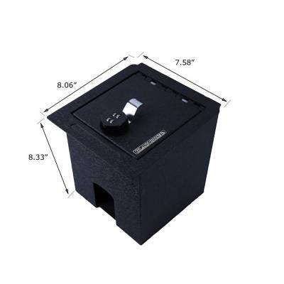 Black Horse Off Road - Center Console Safe-Black-2016-2023 Toyota Tacoma|Black Horse Off Road - Image 26
