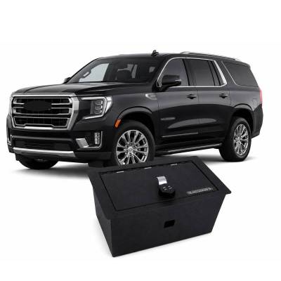 Black Horse Off Road - Center Console Safe-Black-2021-2021 Chevrolet Tahoe/2021-2021 GMC Yukon|Black Horse Off Road - Image 1