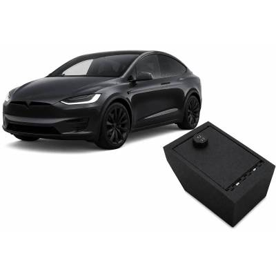 Black Horse Off Road - Center Console Safe-Black-2021-2023 Tesla X|Black Horse Off Road - Image 3