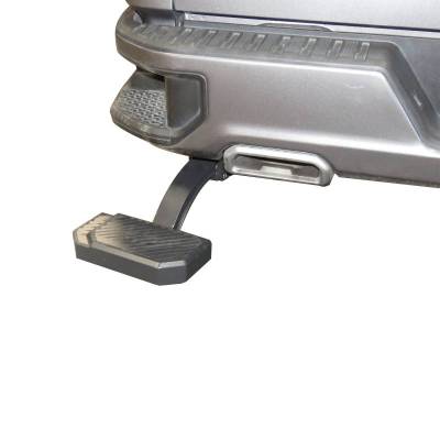 Black Horse Off Road - RETRACTABLE Truck Bed Corner Step-Black-2019-2026 Chevrolet silverado 1500 and GMC Sierra 1500|Black Horse Off Road - Image 13