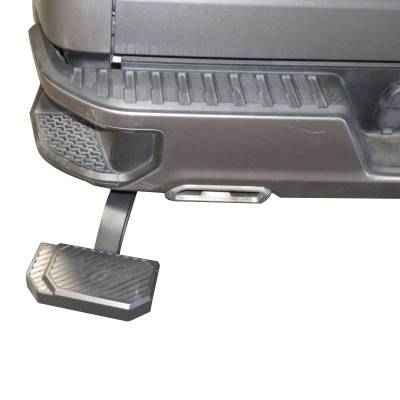 Black Horse Off Road - RETRACTABLE Truck Bed Corner Step-Black-2019-2026 Chevrolet silverado 1500 and GMC Sierra 1500|Black Horse Off Road - Image 6