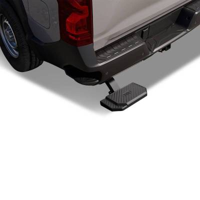 RETRACTABLE Truck Bed Corner Step-Black-2020-2026 Chevrolet silverado and GMC Sierra 2500HD/3500HD|Black Horse Off Road